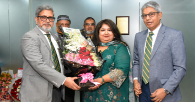 বেঙ্গল ইসলামি লাইফ ইন্স্যুরেন্স লিমিটেড কর্তৃক বীমা উন্নয়ন ও নিয়ন্ত্রণ কর্তৃপক্ষের নবনিযুক্ত চেয়ারম্যানকে শুভেচ্ছা ও অভিনন্দন